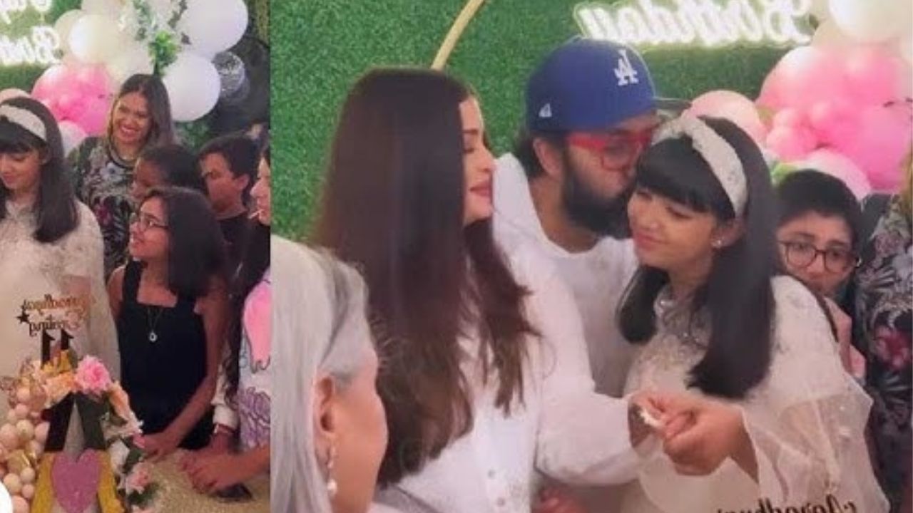 Aaradhya's birthday: Abhishek  और Aishwarya के बिना पोस्ट के Aaradhya के जन्मदिन पर फैली नई अफवाहें