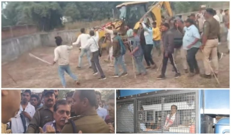 MP News: मऊगंज में अतिक्रमण विवाद के बाद आगजनी और पथराव, सुरक्षा कड़ी