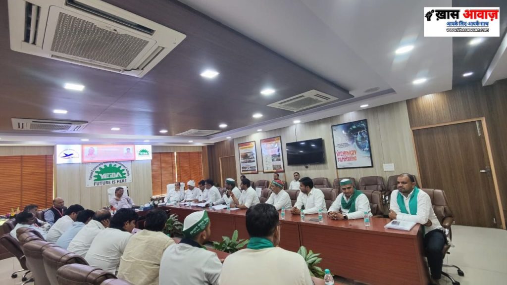 Yamuna Authority में हाई लेवल मीटिंग: 10% भूखंड और नए भूमि अधिग्रहण कानून पर चर्चा