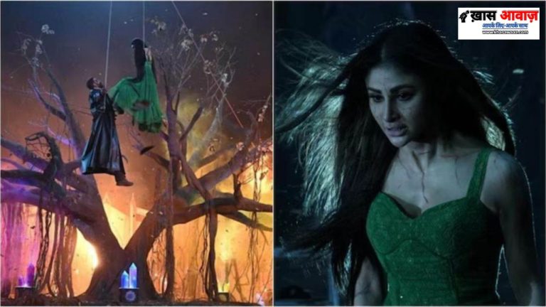 Mouni Roy ने 'द भूतनी' के लिए 45 रातें पेड़ों पर लटकर बिताईं हर रात 10 से 11 घंटे harness में झूलती रहीं