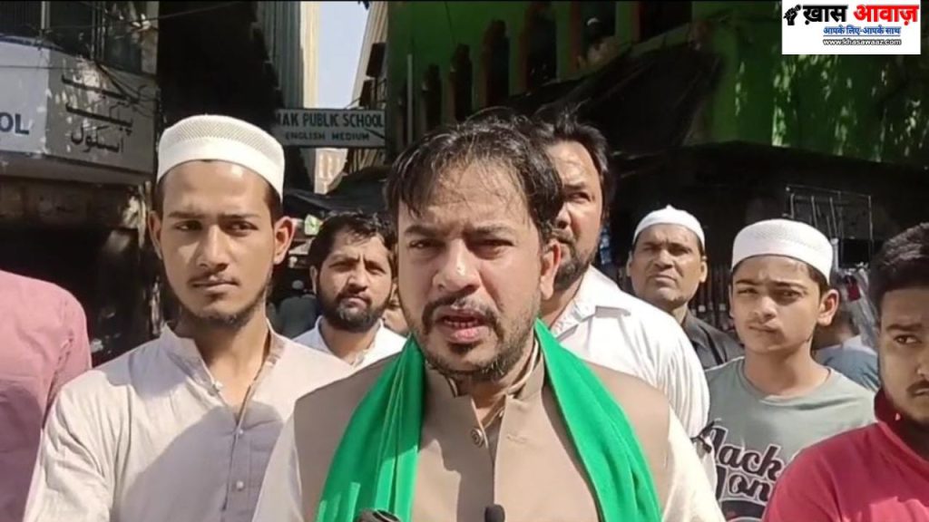 AIMIM ने आतंकवाद के खिलाफ किया सख्त विरोध प्रदर्शन मुरादाबाद में पुतला फूंका