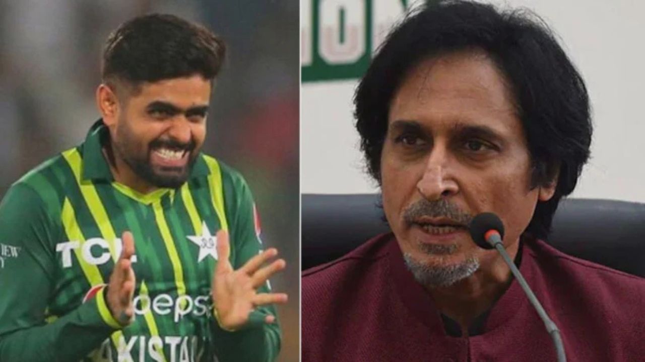 Babar Azam vs Ramiz Raja: लाहौर टेस्ट में बाबर आजम का ड्रामा, LIVE मैच में हुई बेइज्जती, रमीज राजा की कमाई अब होगी बंद