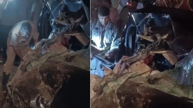 UP News: बरेली में दर्दनाक सड़क हादसा! बस ने कार को टक्कर मारी, तीन लोगों की मौके पर मौत