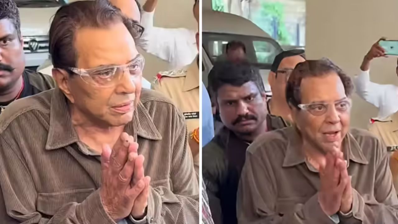 गोल्फ कार्ट की ड्राइविंग सीट पर धर्मेंद्र, अस्पताल जाने से पहले फैन्स को भेजी शुभकामनाएं