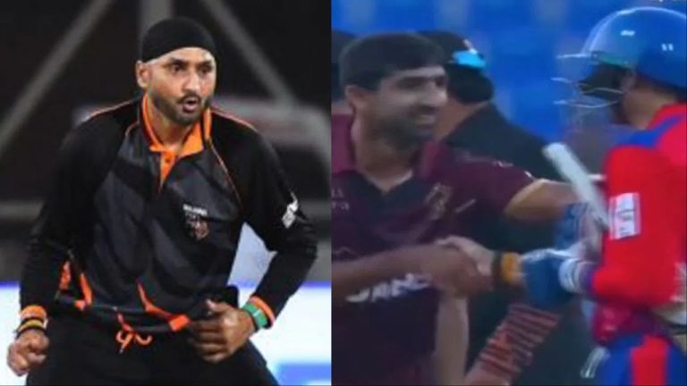 Harbhajan Singh -Shahnawaz Dahani Shakes Hand: हरभजन सिंह ने किया पाकिस्तानी खिलाड़ी शाहनवाज दहानी से हाथ मिलाना, टेनिस मैच के बाद बनी खास बात